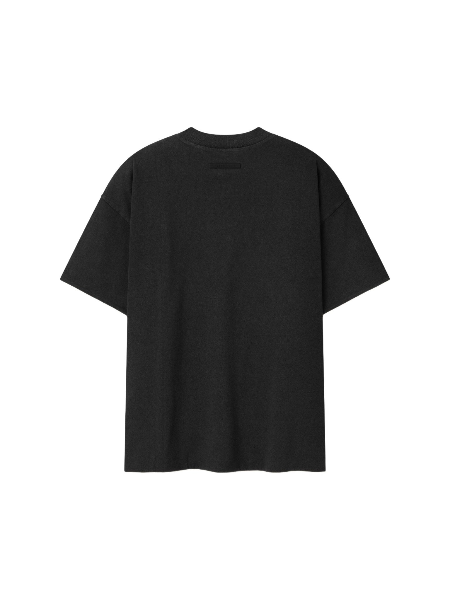 Fear of God Essentials Classic Double Layer Tee Washed Vintage Black - Im Your Wardrobe