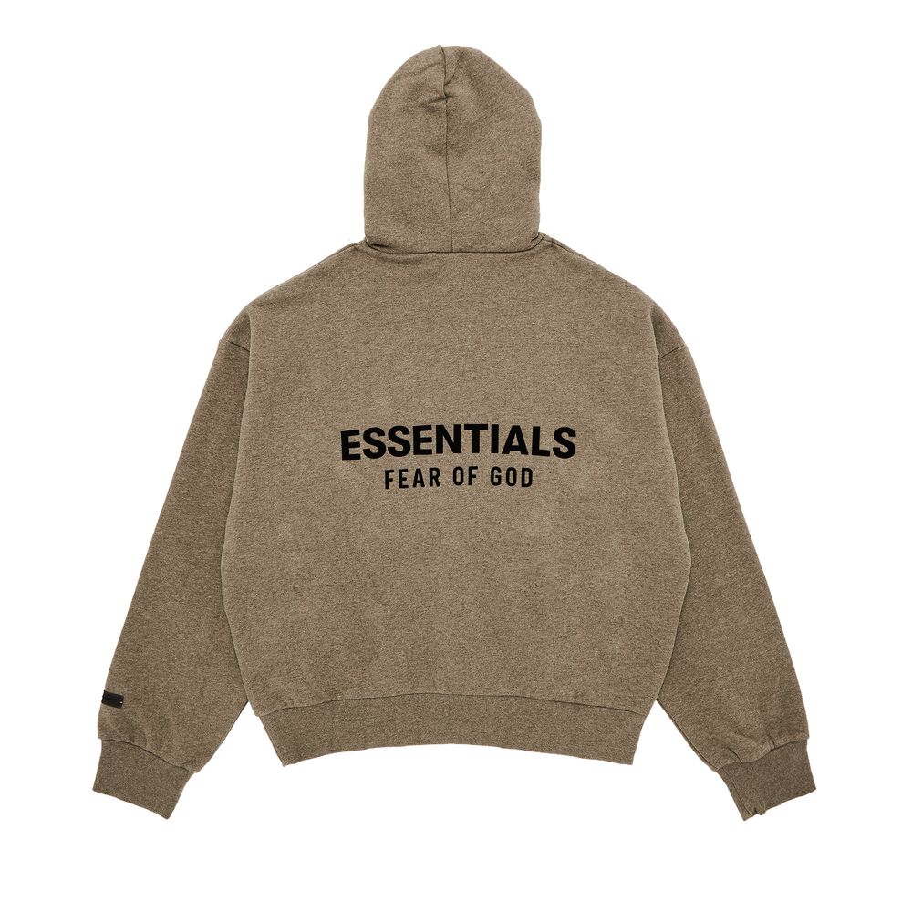 Fear of God Essentials Classic Fit Fleece Hoodie Homestead Heather - Im Your Wardrobe