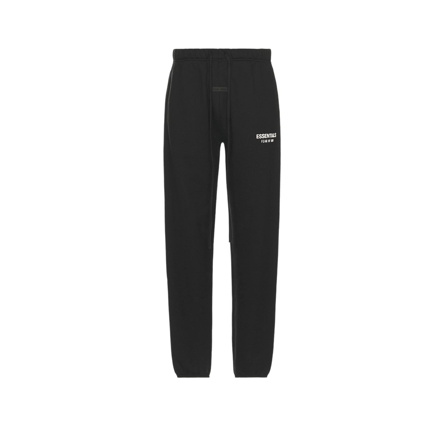 Fear of God Essentials Classic Fit Fleece Sweatpant Jet Black - Im Your Wardrobe