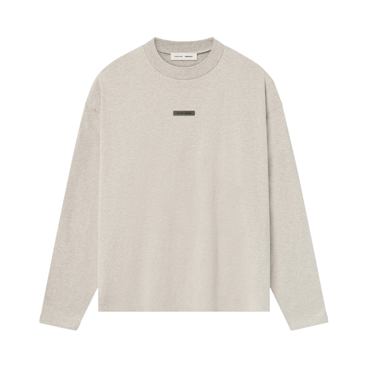 Fear of God Essentials Classic Fit T-Shirt Heather Stone (FW25) - Im Your Wardrobe