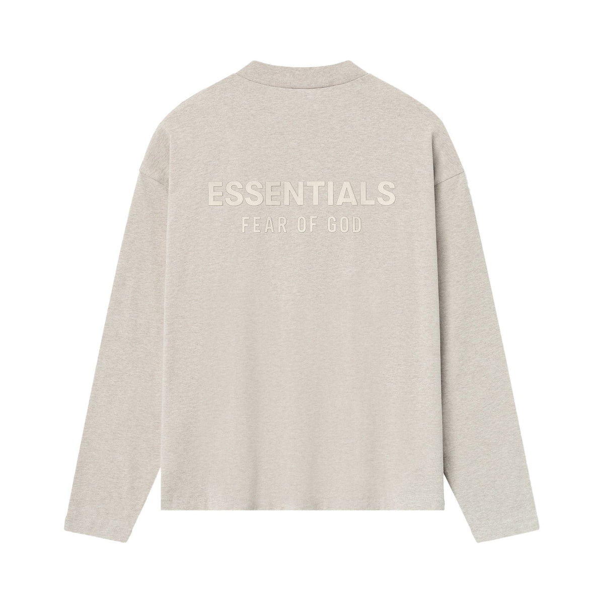 Fear of God Essentials Classic Fit T-Shirt Heather Stone (FW25) - Im Your Wardrobe