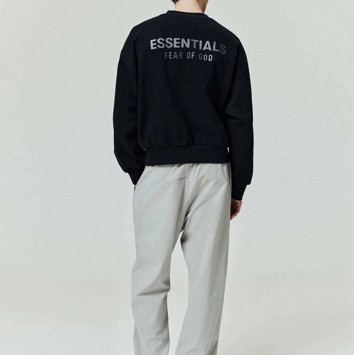 Fear of God Essentials Classic Fleece Crewneck Abbey Stone - Im Your Wardrobe