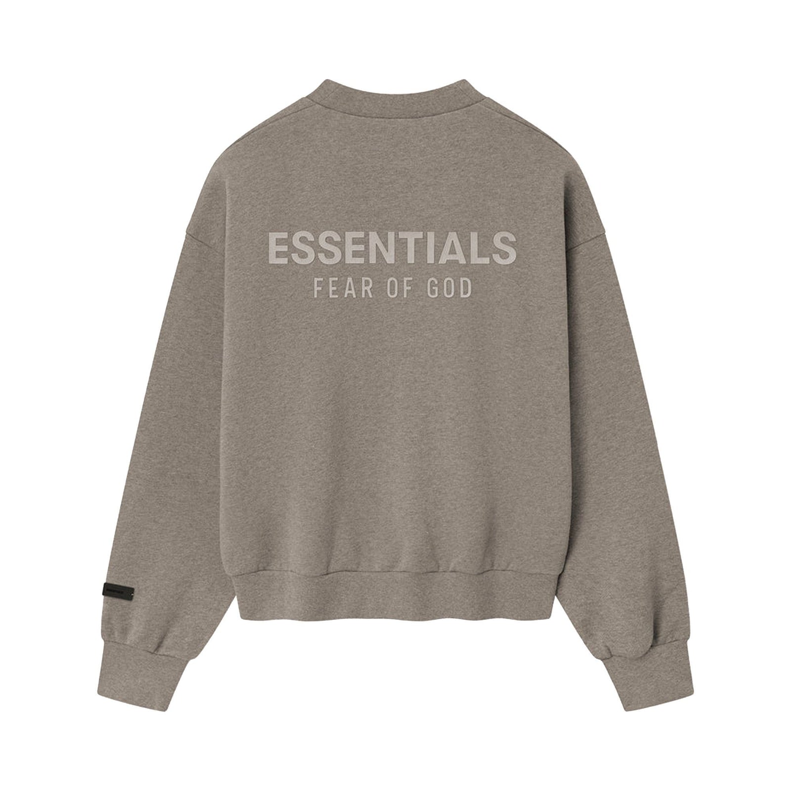 Fear of God Essentials Classic Fleece Crewneck Homestead Heather (SS25) - Im Your Wardrobe