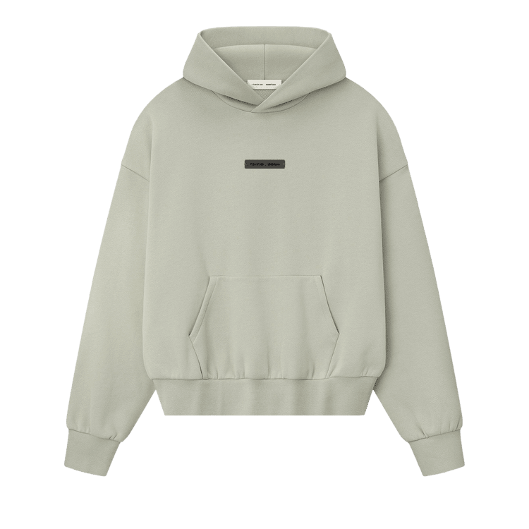 Fear of God Essentials Classic Fleece Hoodie Abbey Stone (FW25) - Im Your Wardrobe