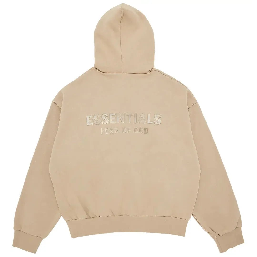 Fear of God Essentials Classic Fleece Hoodie Timber - Im Your Wardrobe