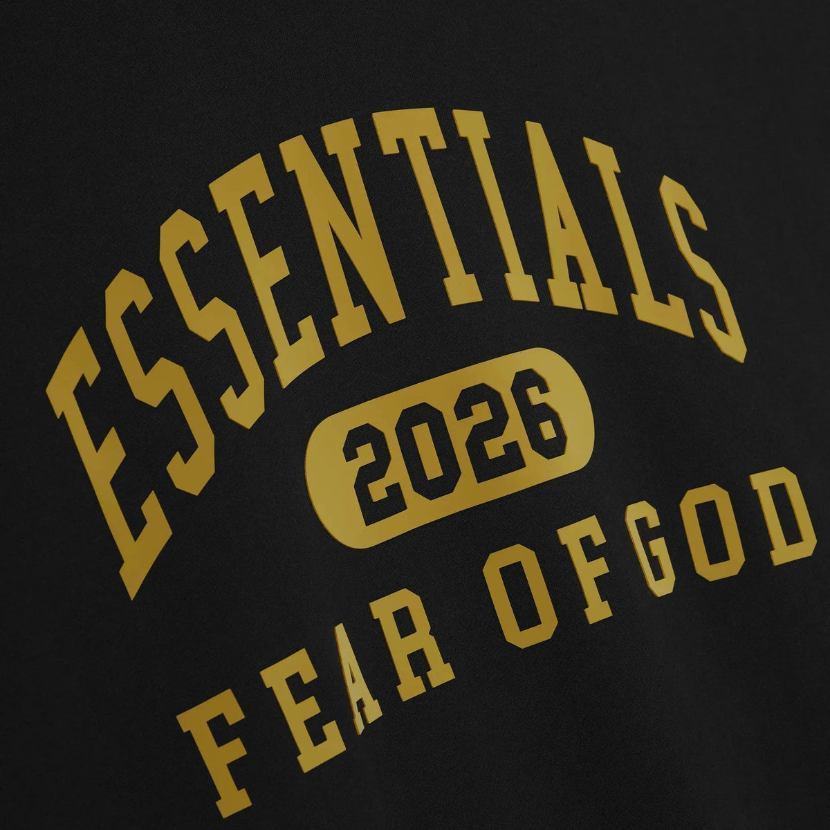 Fear of God Essentials Classic Fleece Hoodie Vintage Black - Im Your Wardrobe