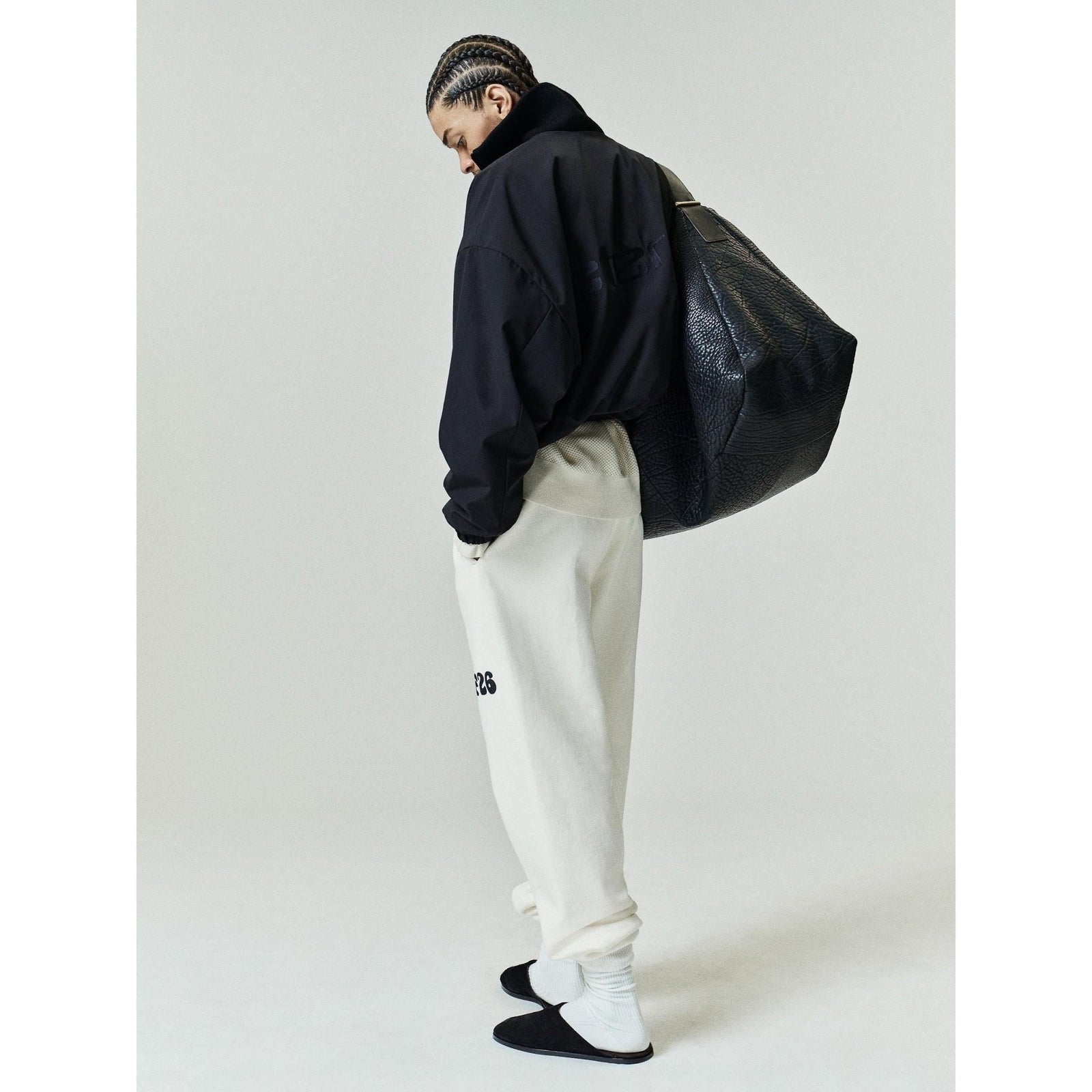 Fear of God Essentials Classic Fleece Sweatpant Washed Ivory - Im Your Wardrobe