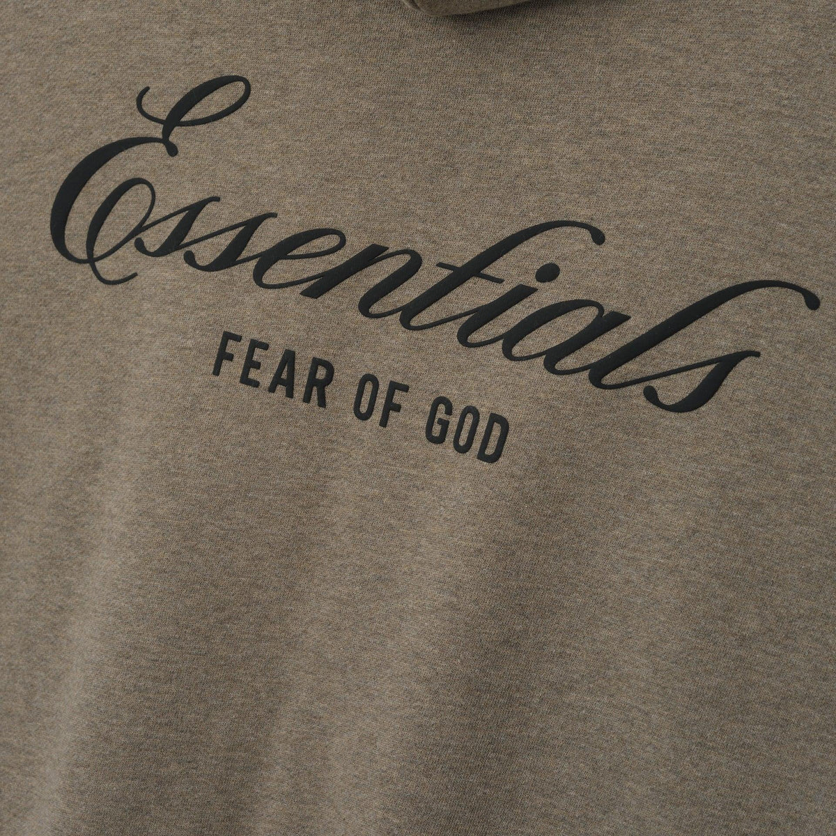 Fear Of God Essentials Classic Full Zip Hoodie Homestead Heather - Im Your Wardrobe