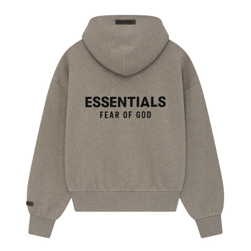 Fear of God Essentials Classic Full Zip - Up Hoodie Homestead Heather (2025) - Im Your Wardrobe