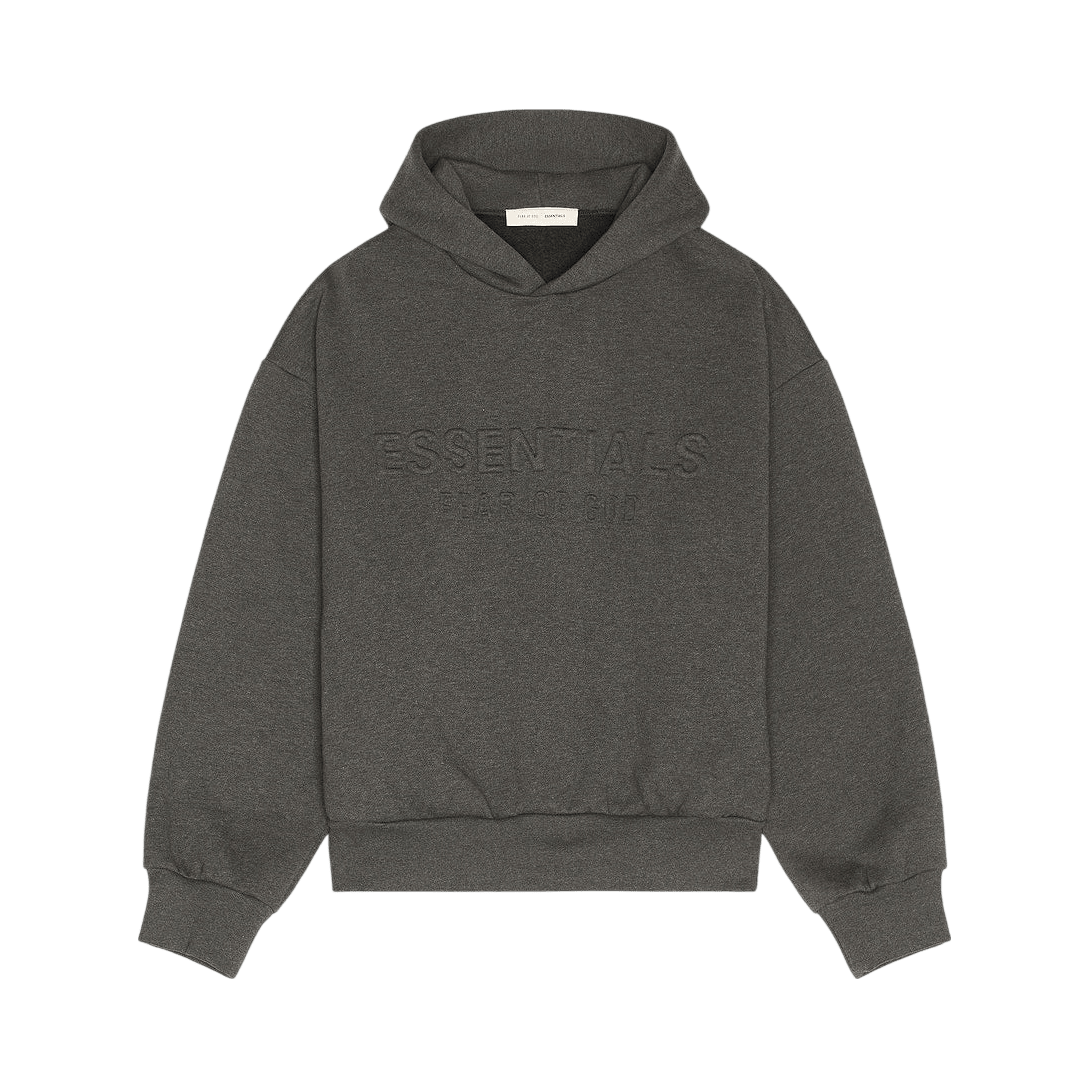 Fear of God Essentials Classic Hoodie Charcoal Heather - Im Your Wardrobe