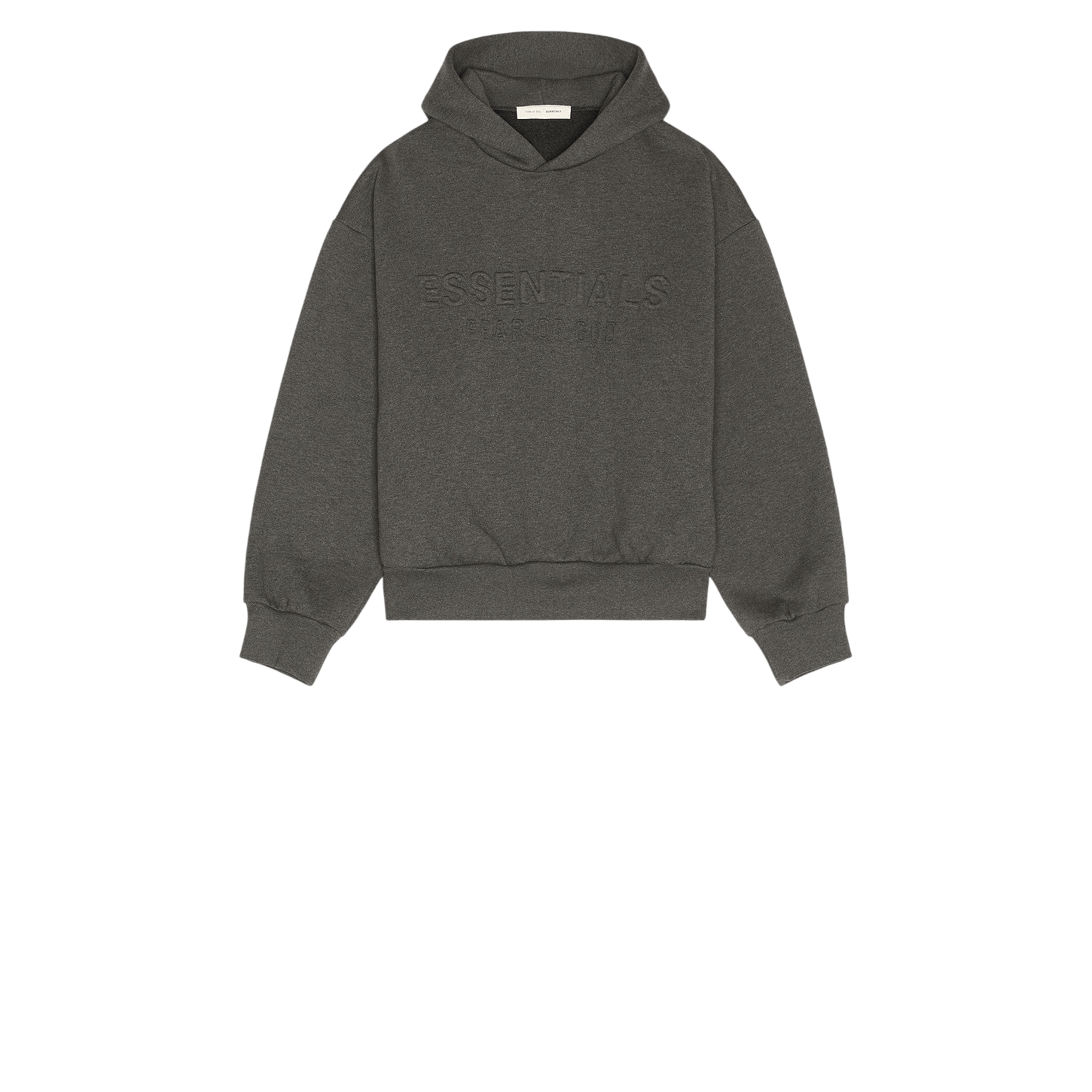 Fear of God Essentials Classic Hoodie Charcoal Heather - Im Your Wardrobe