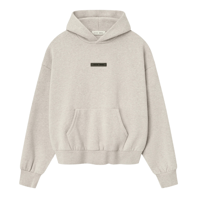 Fear of God Essentials Classic Hoodie Heather Stone (2025) - Im Your Wardrobe