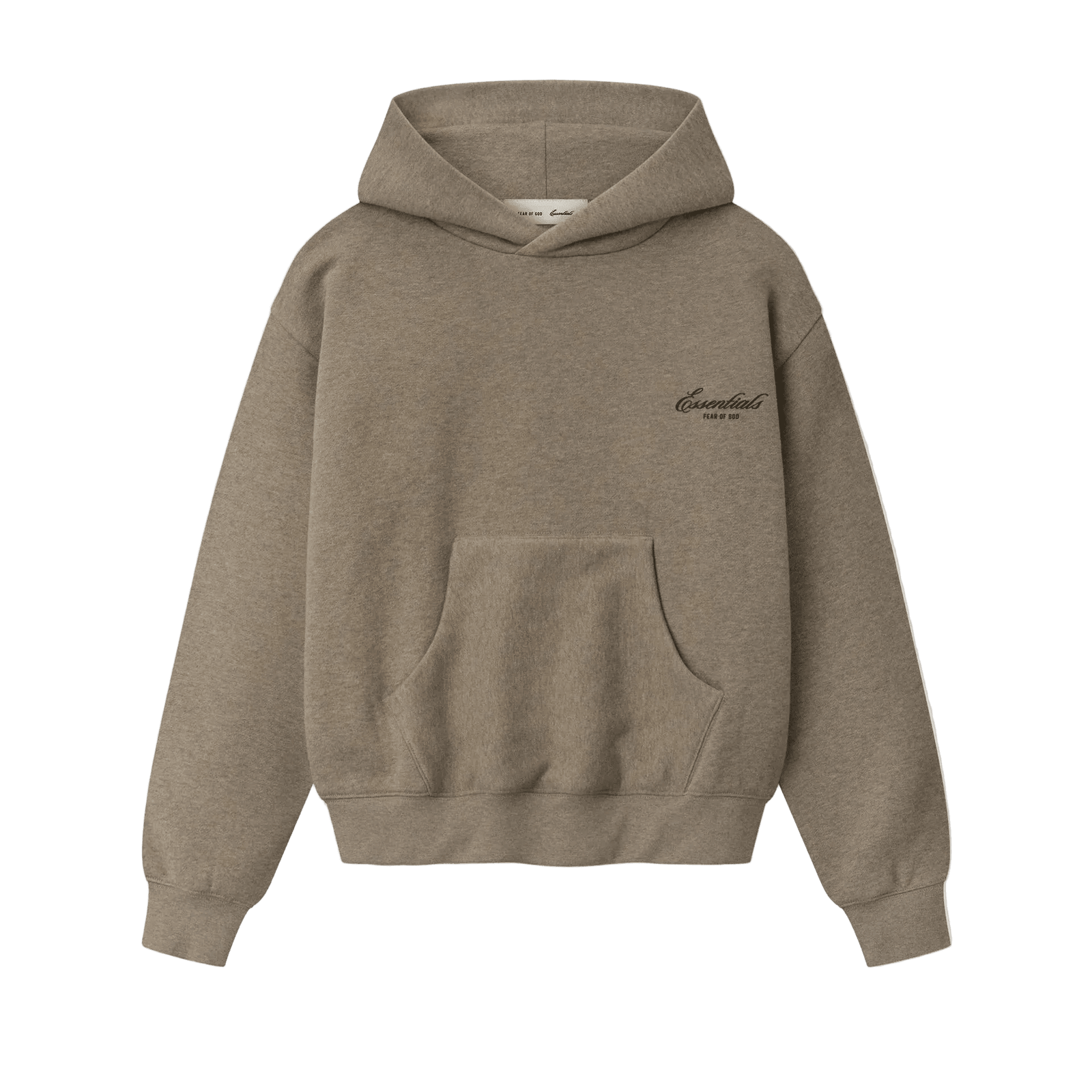 Fear Of God Essentials Classic Hoodie Homestead Heather - Im Your Wardrobe