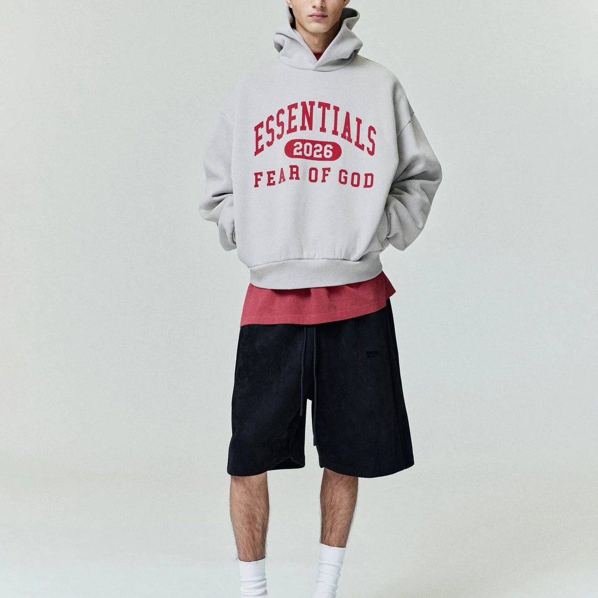 Fear of God Essentials Classic Hoodie Smoke Grey - Im Your Wardrobe