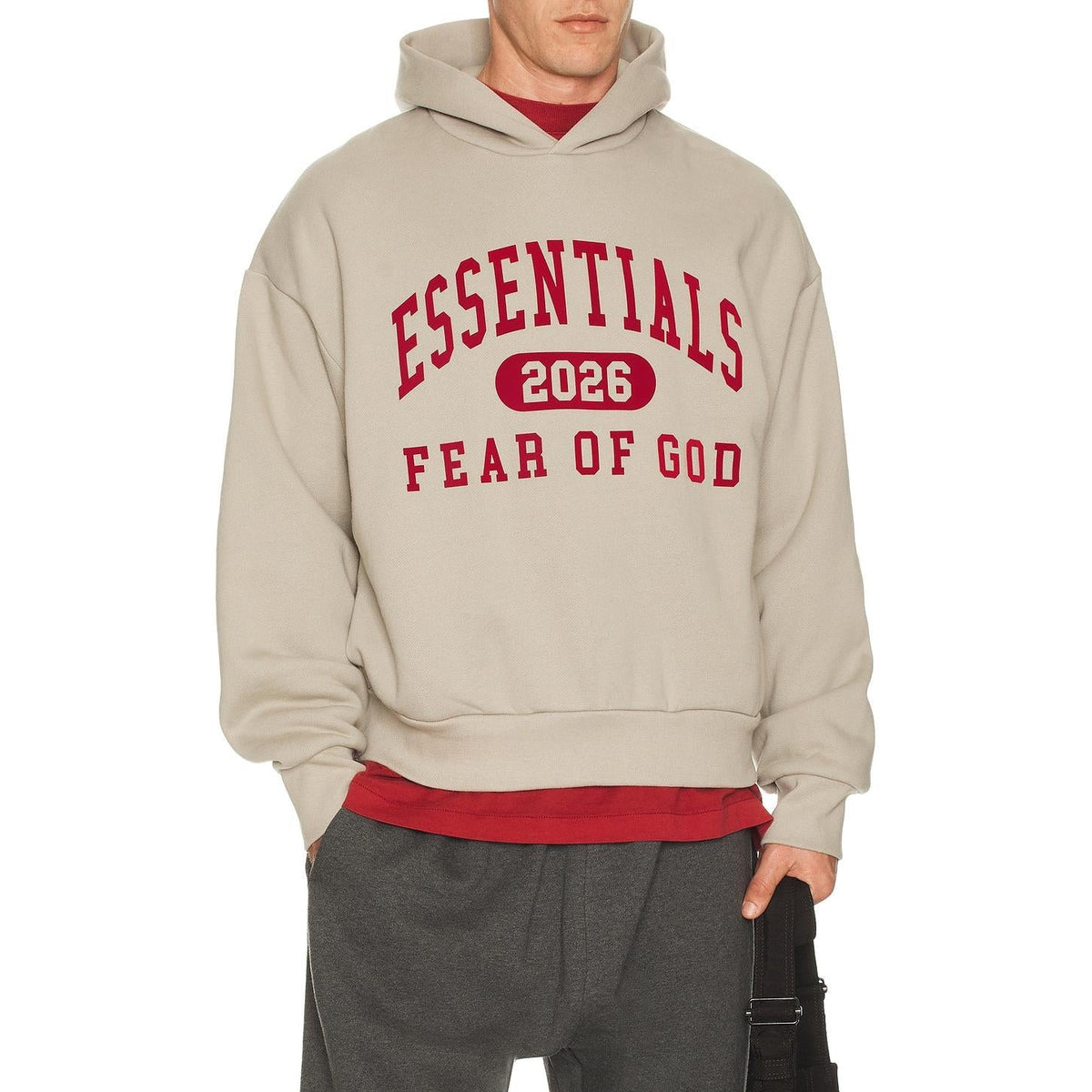 Fear of God Essentials Classic Hoodie Smoke Grey - Im Your Wardrobe