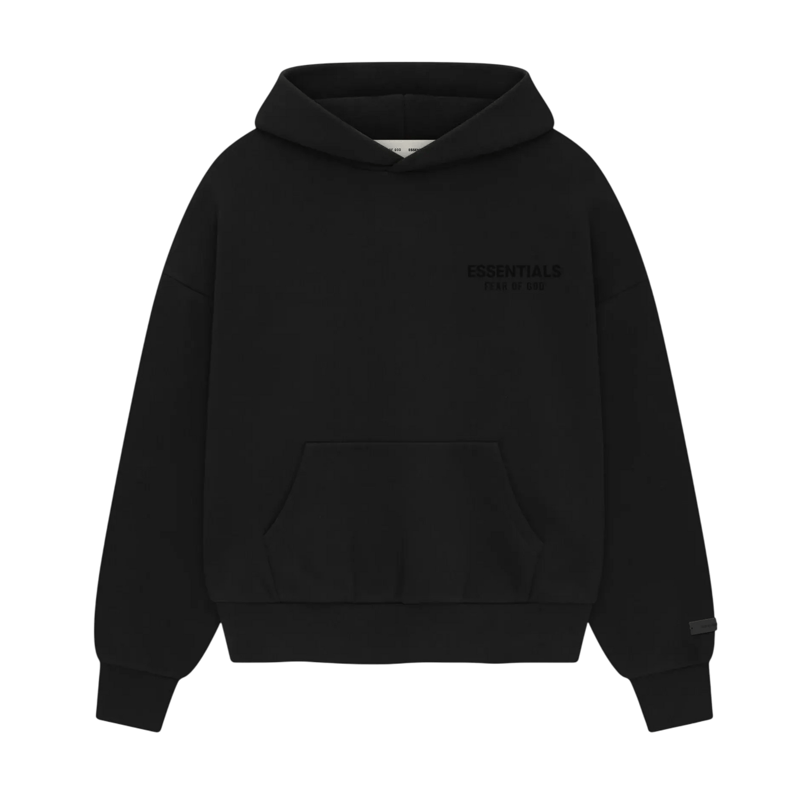 Fear of God Essentials Classic Hoodie Vintage Black - Im Your Wardrobe