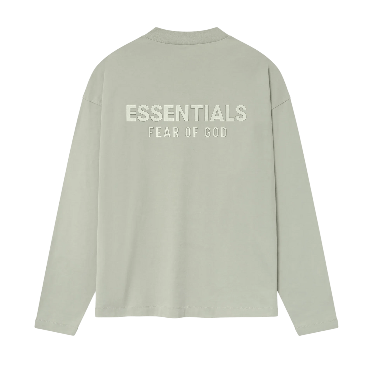 Fear of God Essentials Classic Long Sleeve Tee Abbey Stone - Im Your Wardrobe
