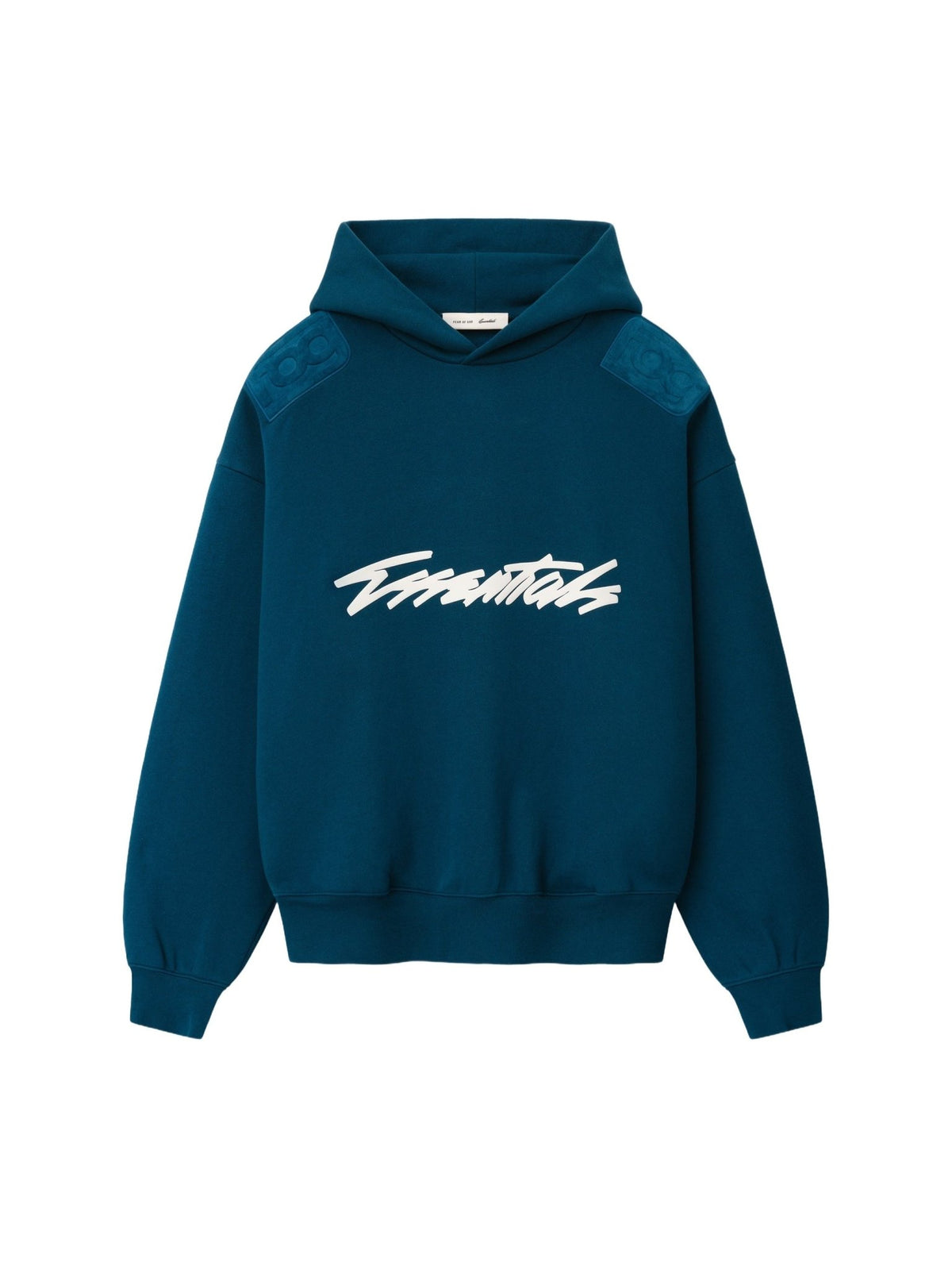 Fear of God Essentials Classic Raglan Hoodie Night Sea - Im Your Wardrobe