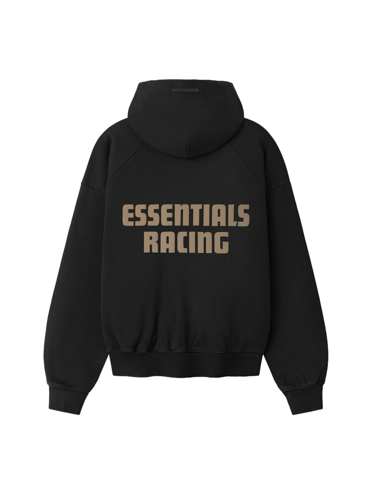 Fear of God Essentials Classic Raglan Hoodie Washed Vintage Black - Im Your Wardrobe