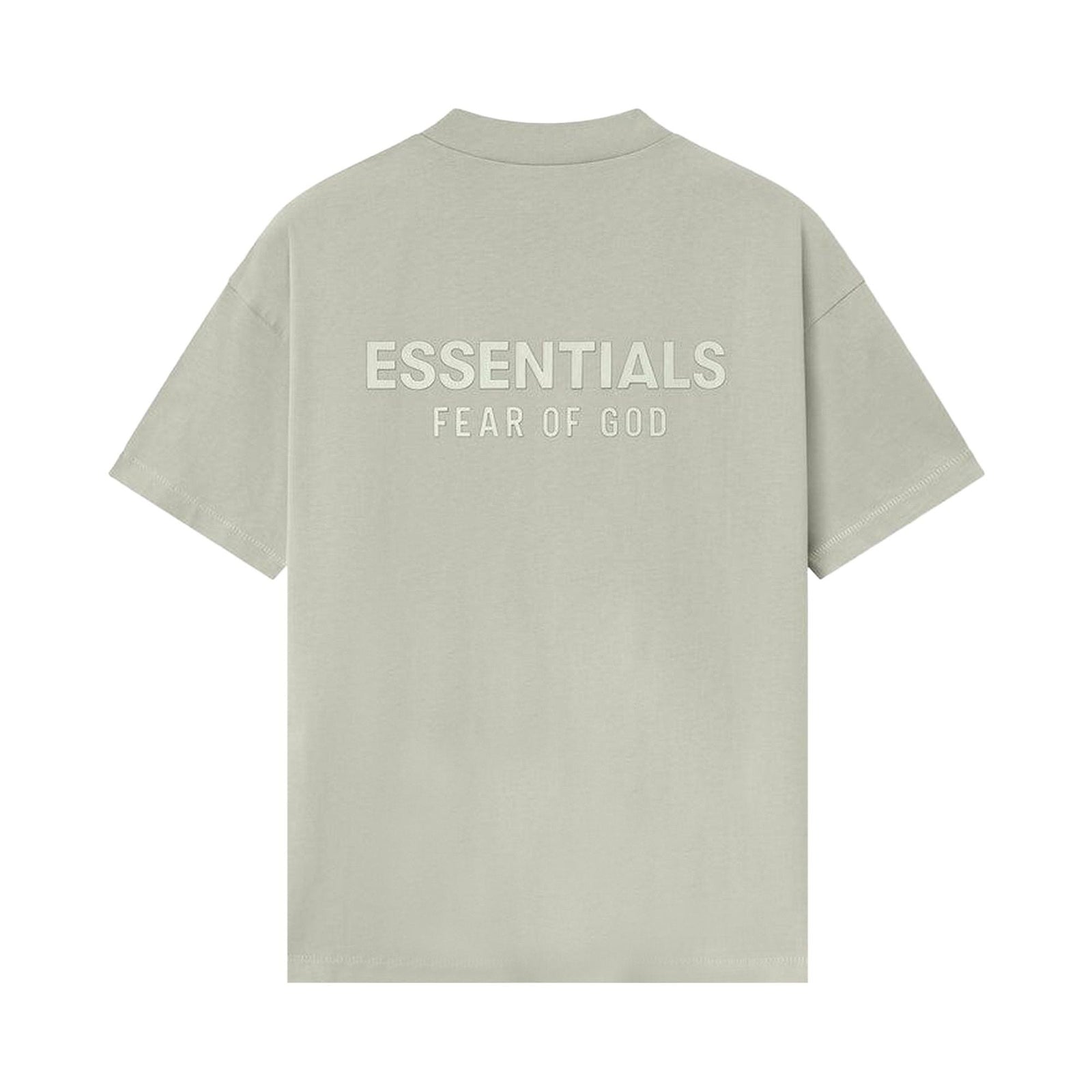 Fear of God Essentials Classic Short-Sleeve Tee Abbey Stone (FW25) - Im Your Wardrobe