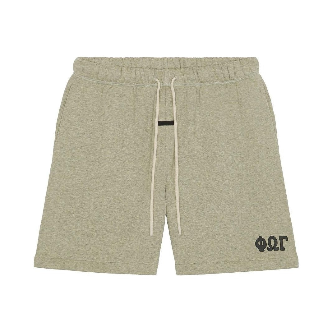 Fear of God Essentials Classic Short Washed Seal Heather - Im Your Wardrobe