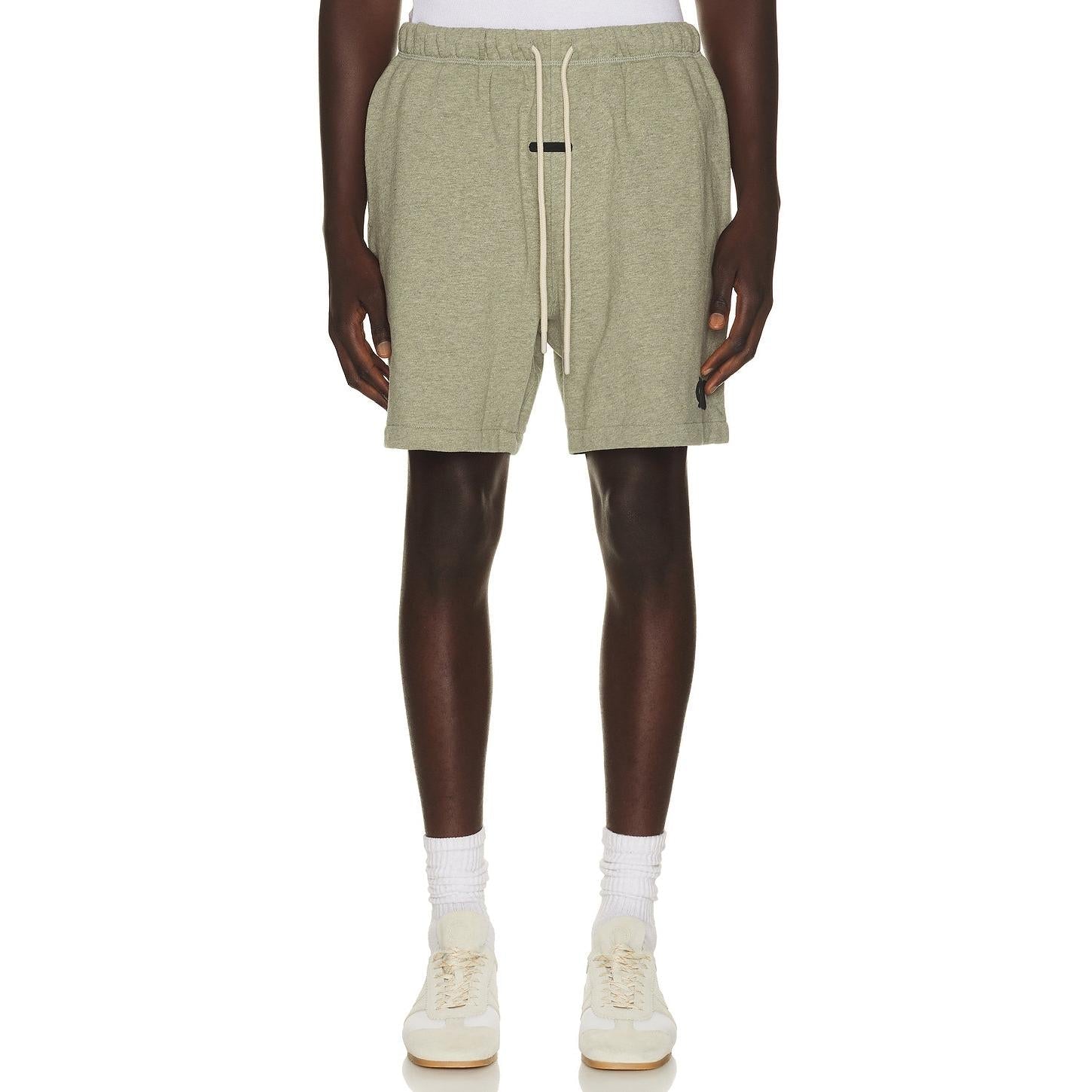 Fear of God Essentials Classic Short Washed Seal Heather - Im Your Wardrobe