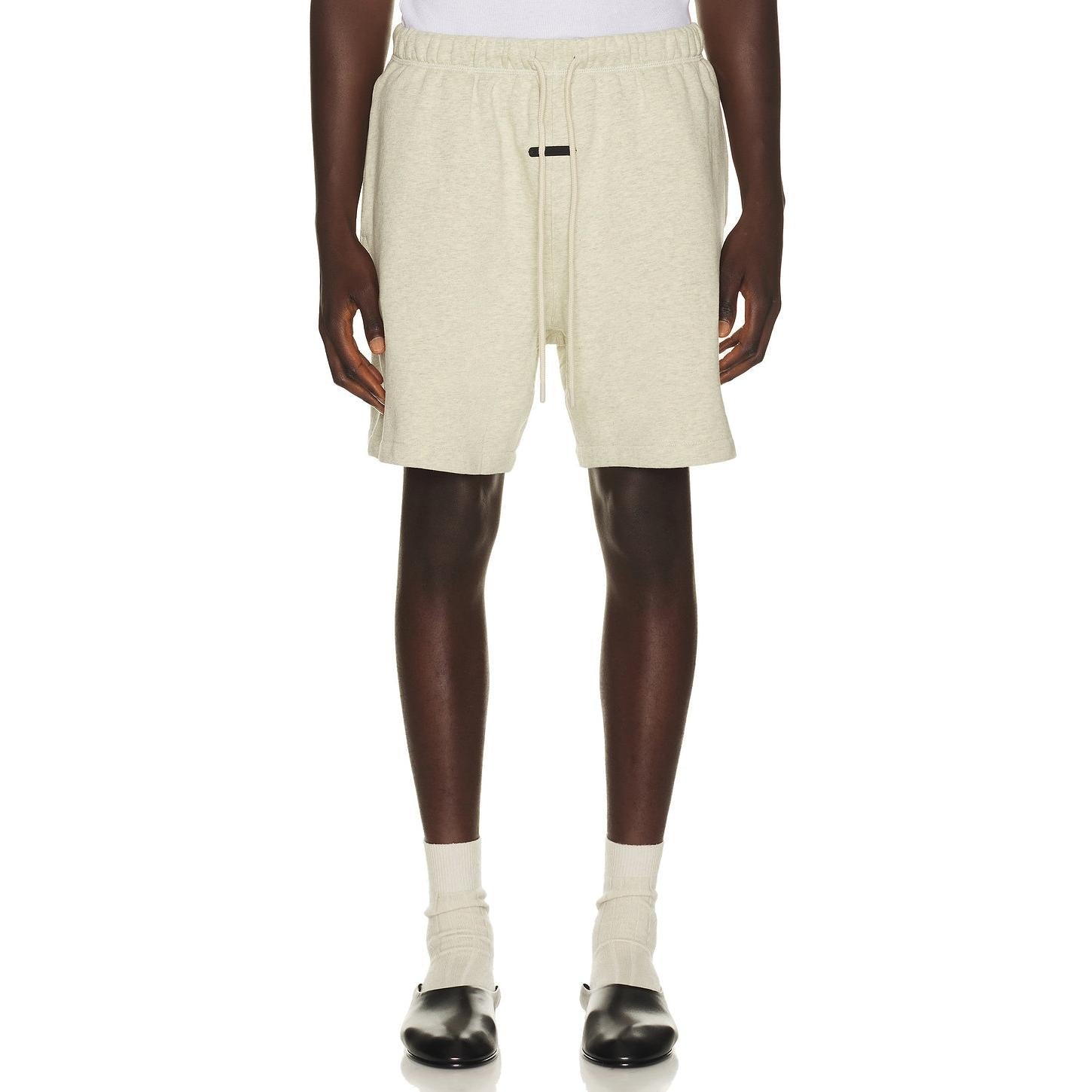 Fear of God Essentials Classic Short Washed Vanilla Heather - Im Your Wardrobe