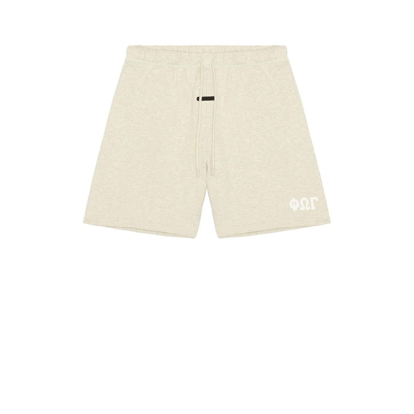 Fear of God Essentials Classic Short Washed Vanilla Heather - Im Your Wardrobe