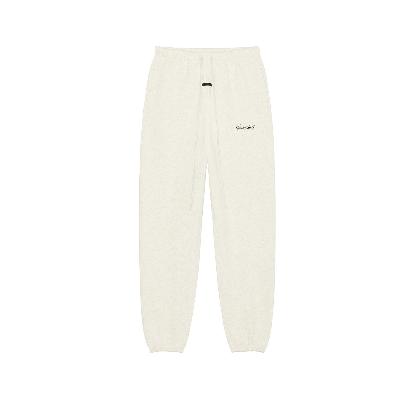Fear of God Essentials Classic Sweatpant Oatmeal Heather/Light Heather - Im Your Wardrobe
