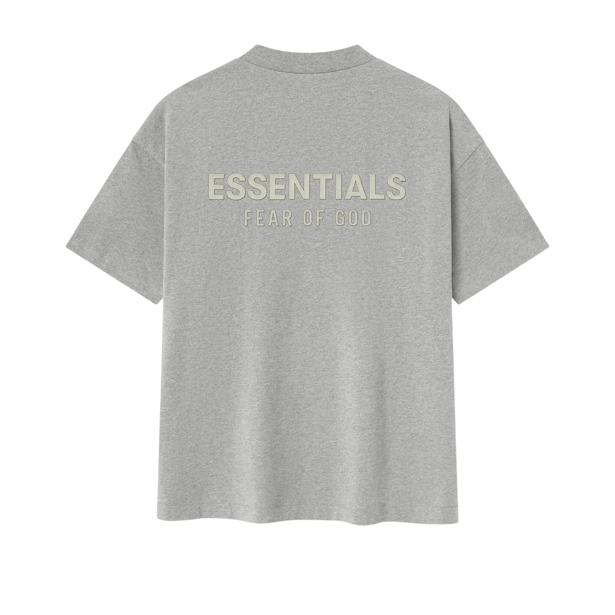 Fear of God Essentials Classic Tee Concrete Heather - Im Your Wardrobe