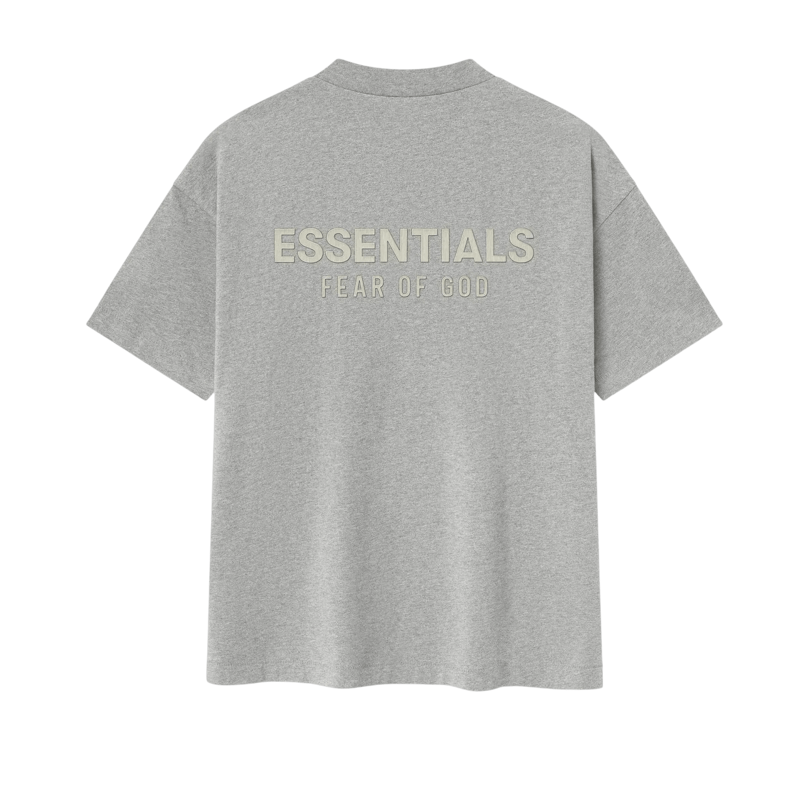 Fear of God Essentials Classic Tee Concrete Heather - Im Your Wardrobe
