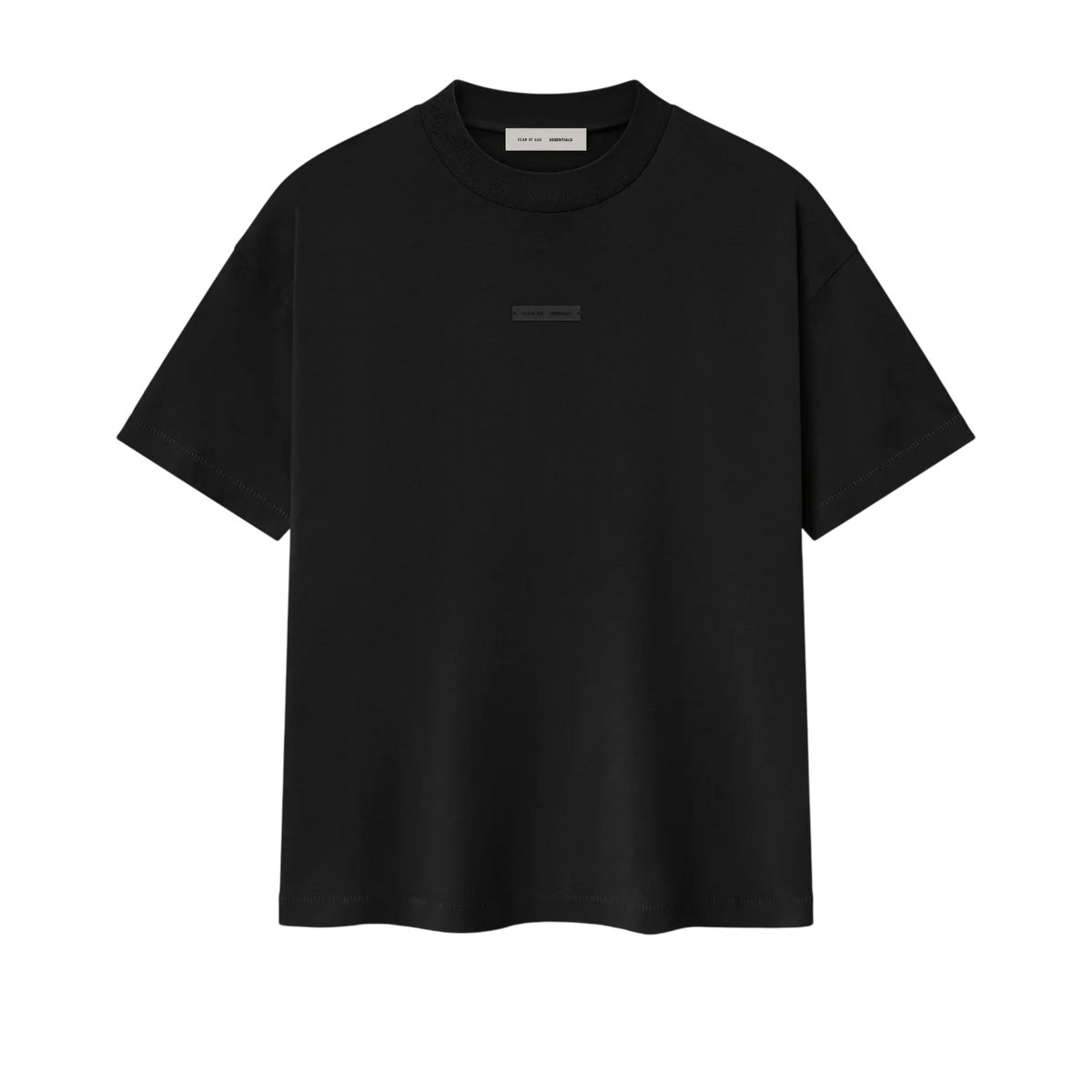 Fear of God Essentials Classic Tee Jet Black - Im Your Wardrobe