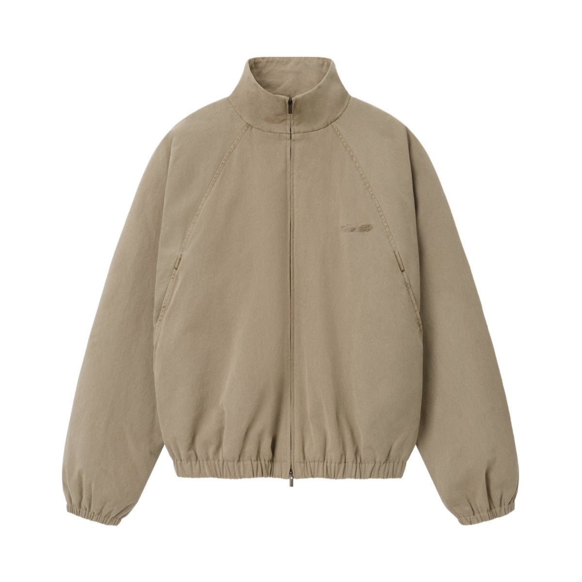 Fear of God Essentials Cotton Twill Modern Filled Jacket Washed Clay - Im Your Wardrobe