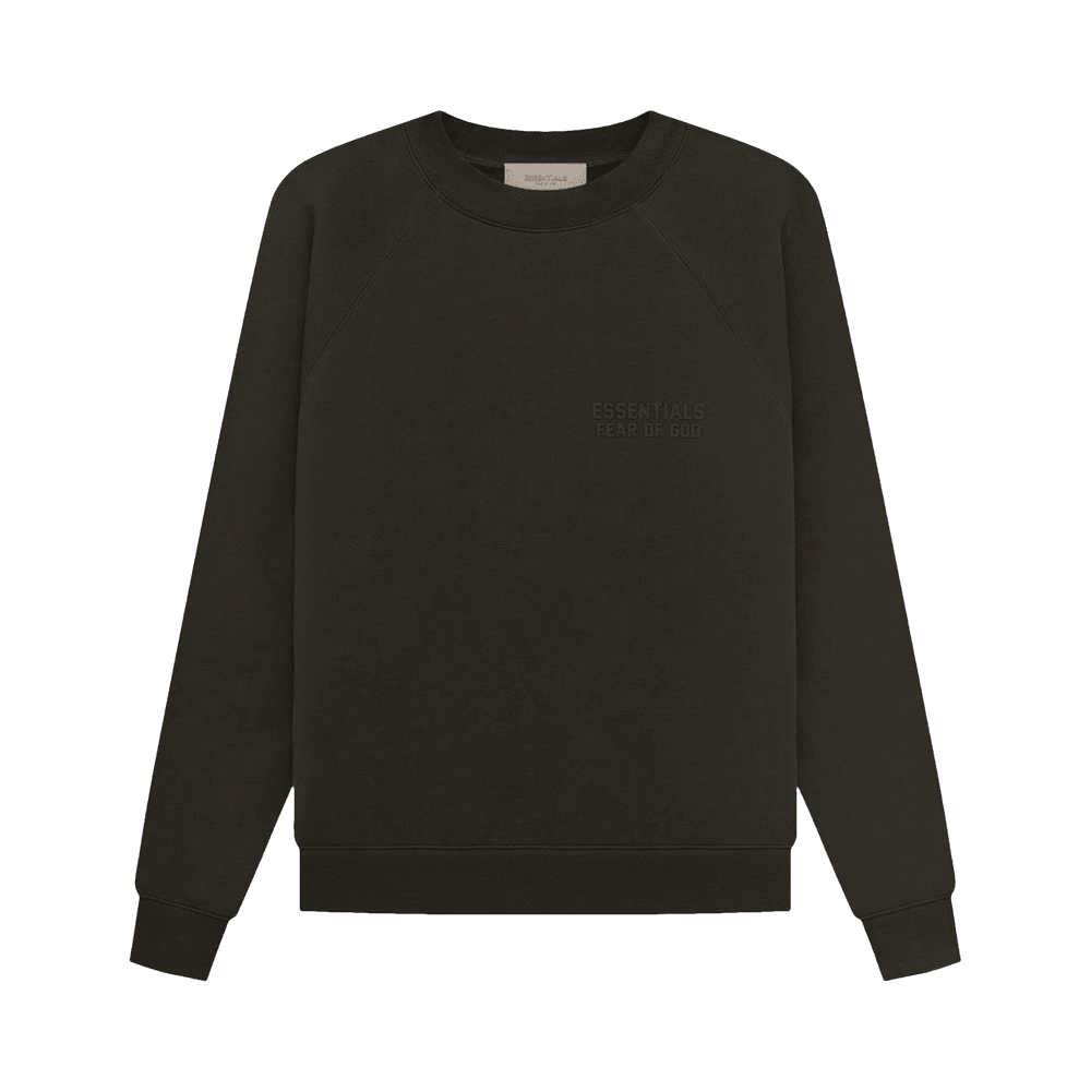 Fear of God Essentials Crewneck Sweatshirt Off Black - Im Your Wardrobe