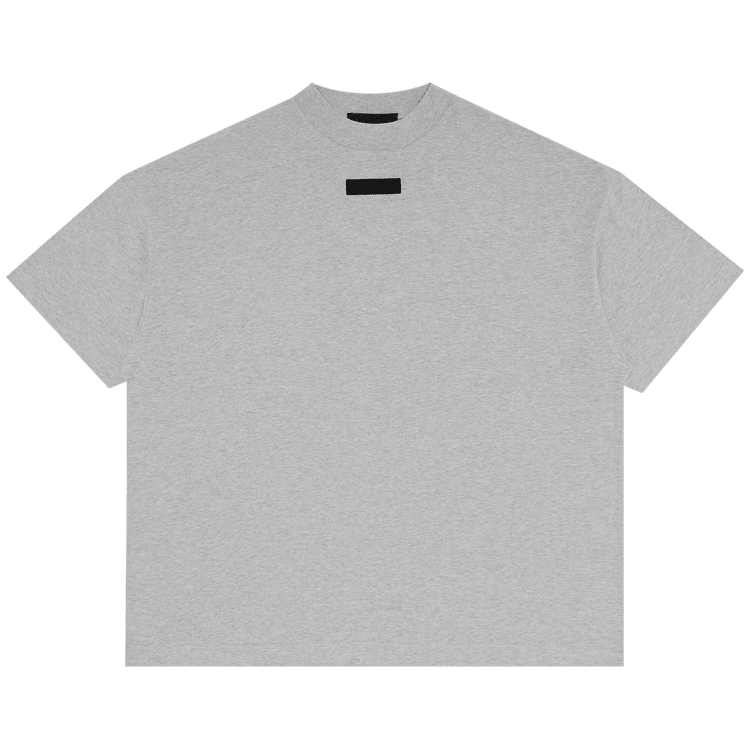 Fear of God Essentials Crewneck T-Shirt II Light Heather Grey (SS24) - Im Your Wardrobe