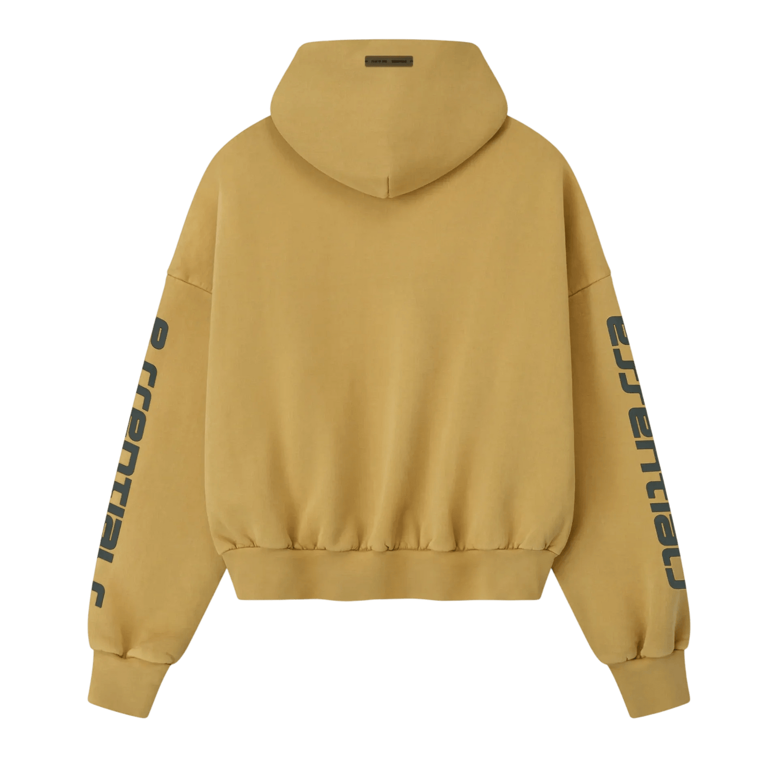 Fear of God Essentials Cropped Relaxed Hoodie Canyon - Im Your Wardrobe