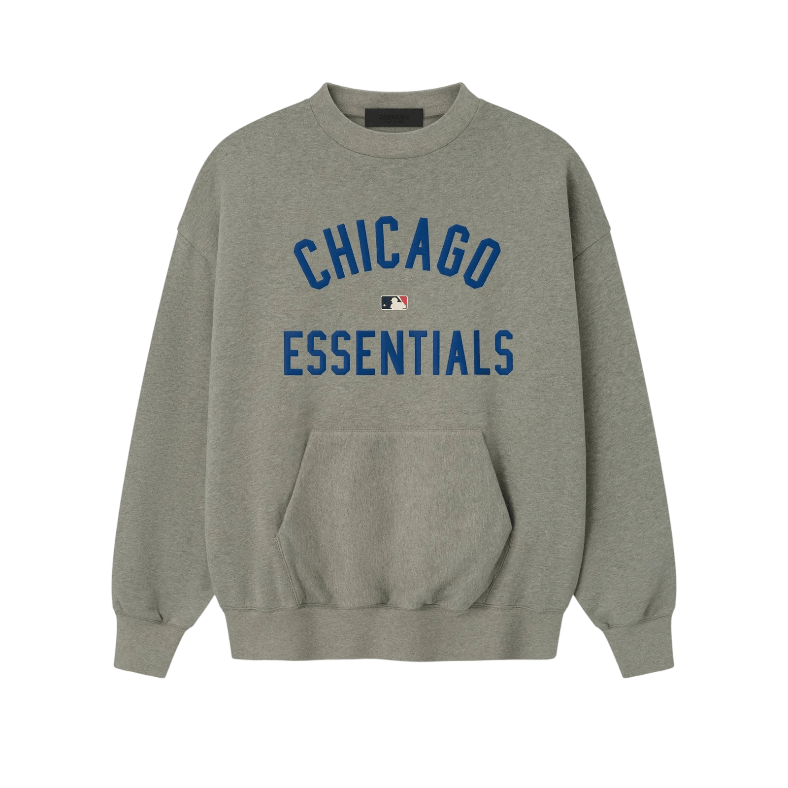 Fear of God Essentials Cubs Sport Crewneck Concrete Heather - Im Your Wardrobe
