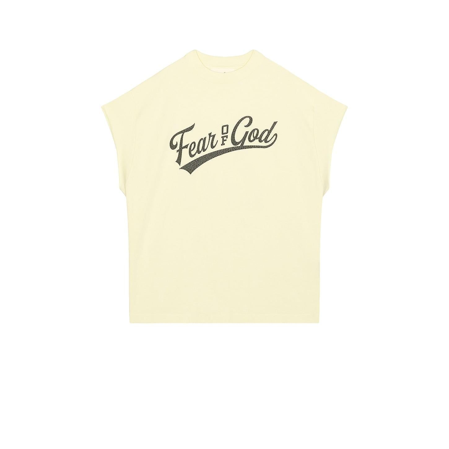 Fear of God Essentials Cut Off 90's Shirt Chalk - Im Your Wardrobe