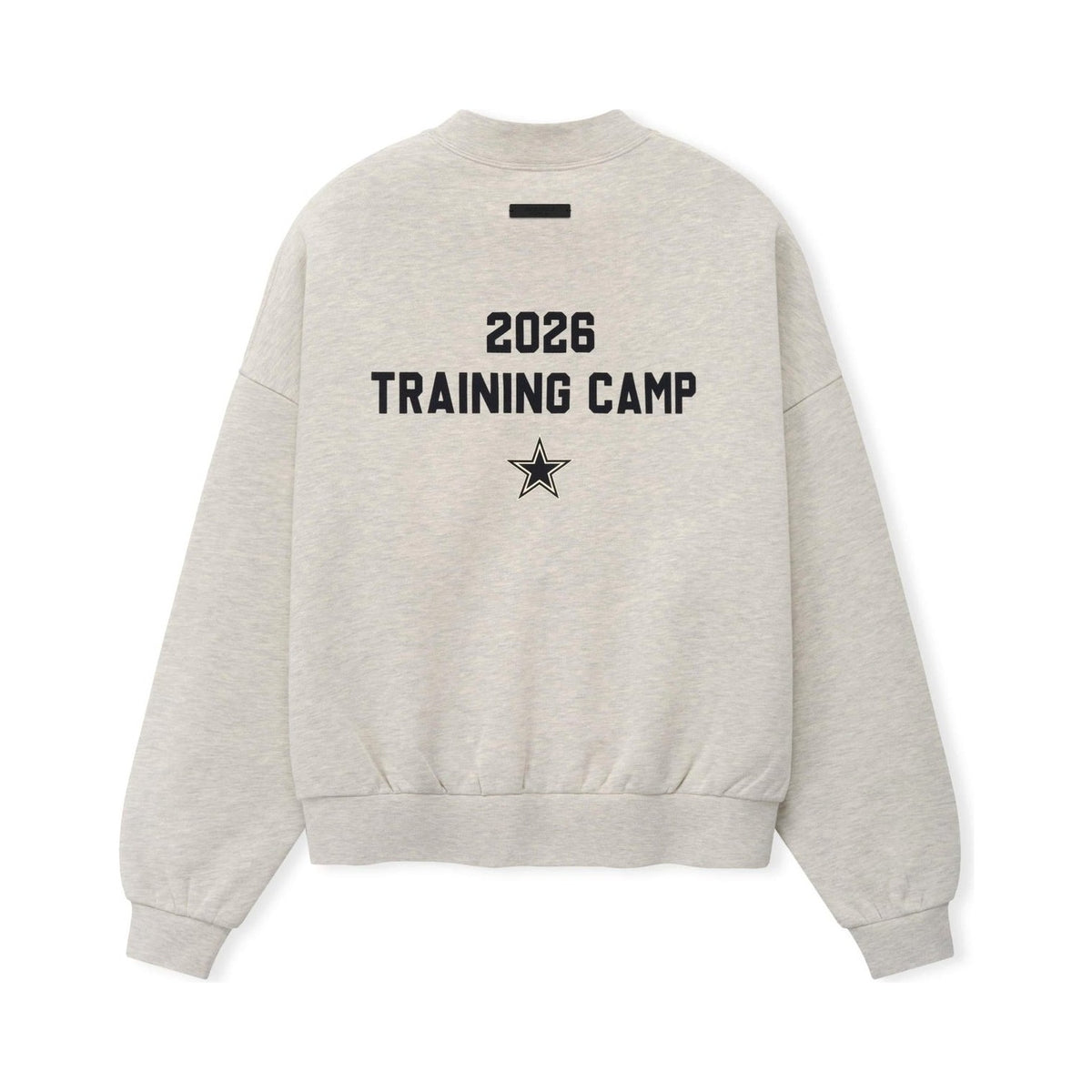 Fear of God Essentials Dallas Cowboys Training Camp Crewneck Boxy Fit Light Heather - Im Your Wardrobe