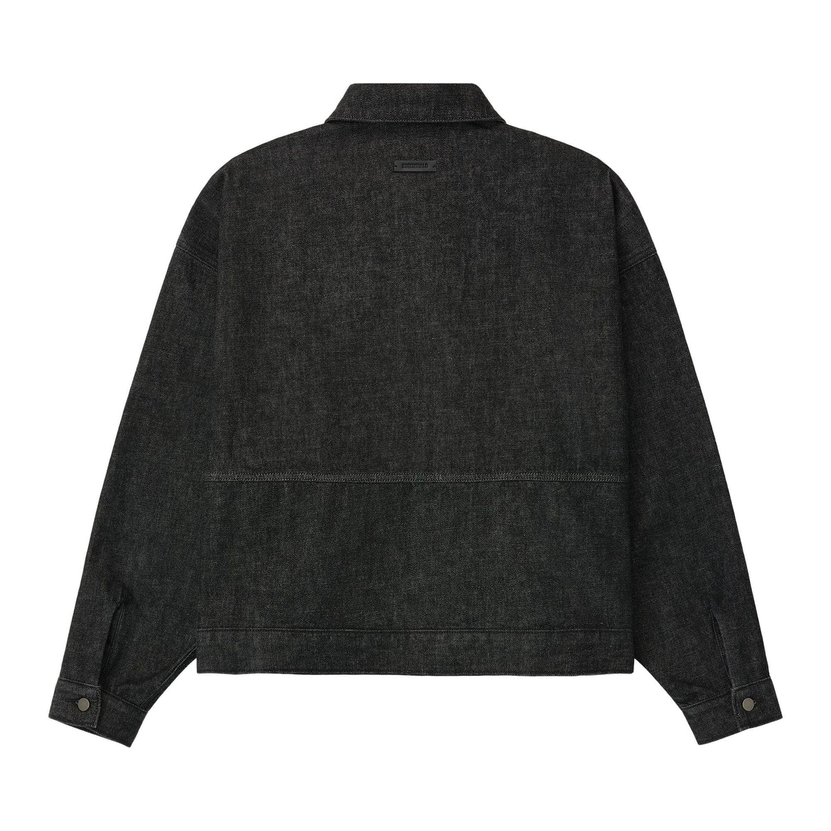 Fear of God Essentials Denim Work Jacket Vintage Black (2025) - Im Your Wardrobe