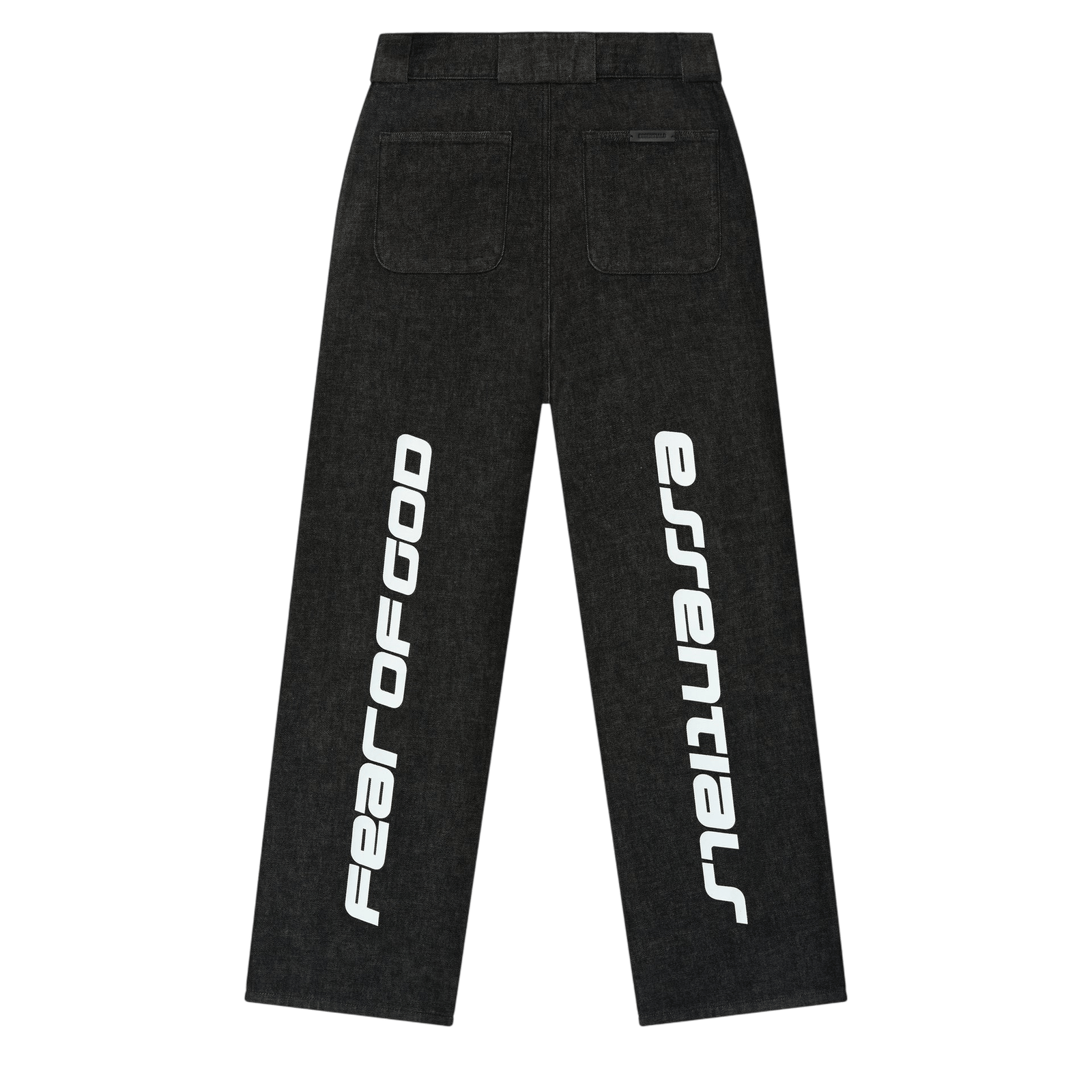 Fear of God Essentials Denim Work Pant Vintage Black - Im Your Wardrobe