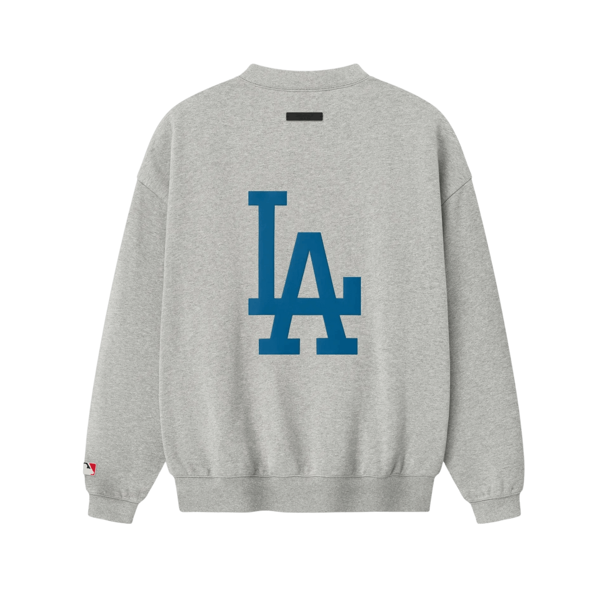 Fear of God Essentials Dodgers Sport Crewneck Concrete Heather - Im Your Wardrobe