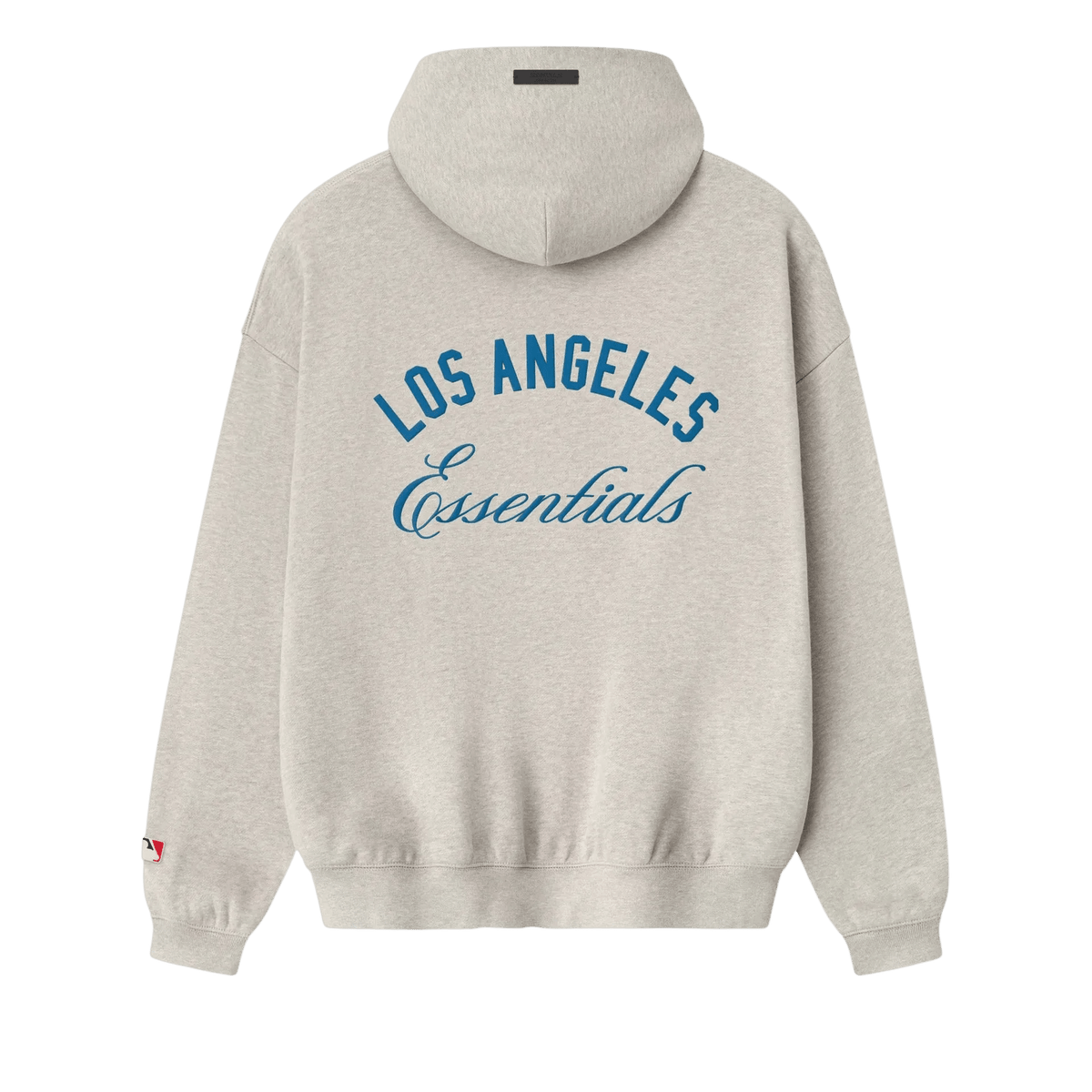 Fear of God Essentials Dodgers Sport Hoodie Heather Stone - Im Your Wardrobe