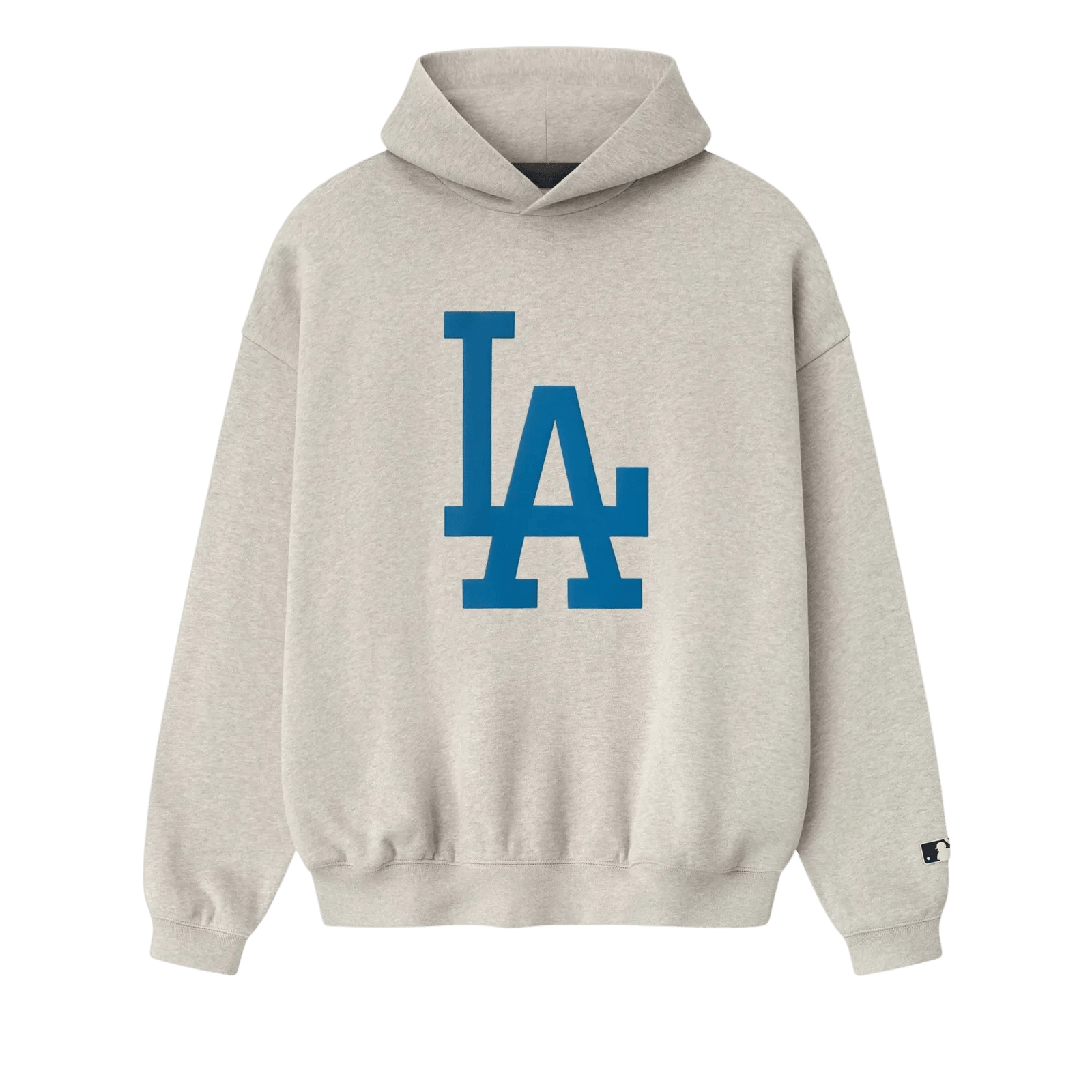 Fear of God Essentials Dodgers Sport Hoodie Heather Stone - Im Your Wardrobe