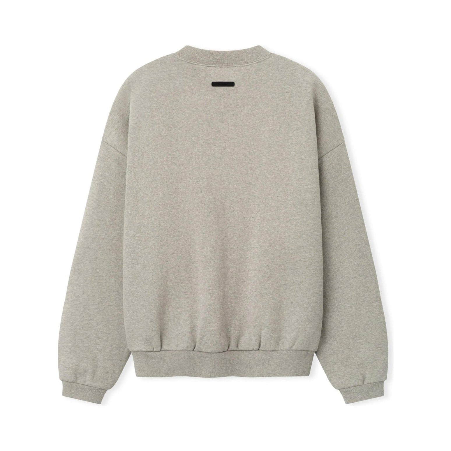 Fear of God Essentials Embossed FW26 90s Relaxed Crewneck Warm Heather - Im Your Wardrobe