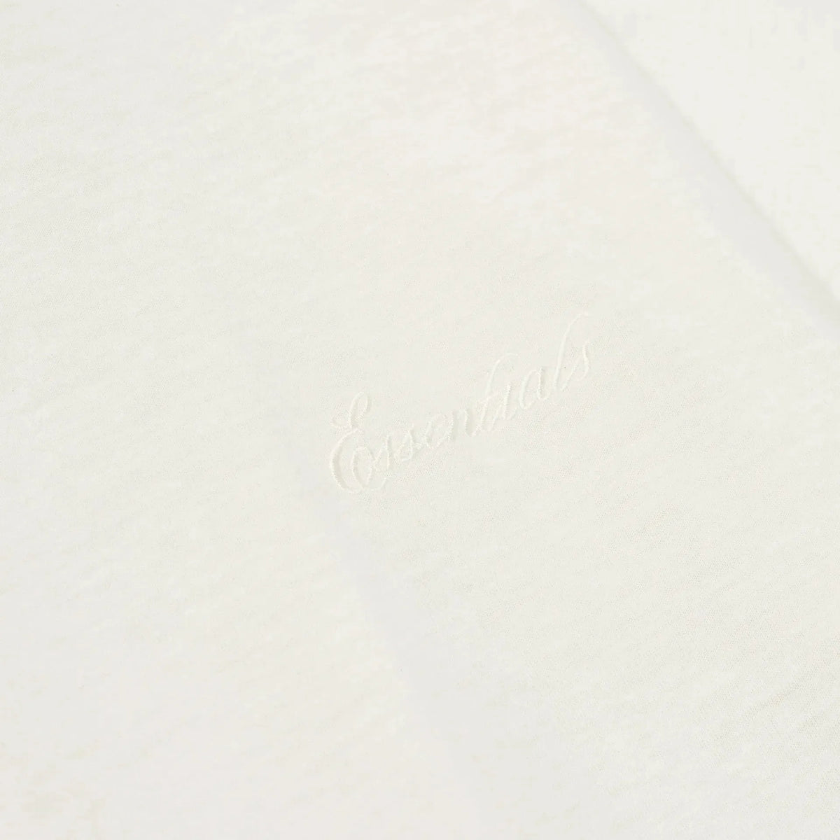 Fear of God Essentials Embroidered Essential Tee Ivory - Im Your Wardrobe