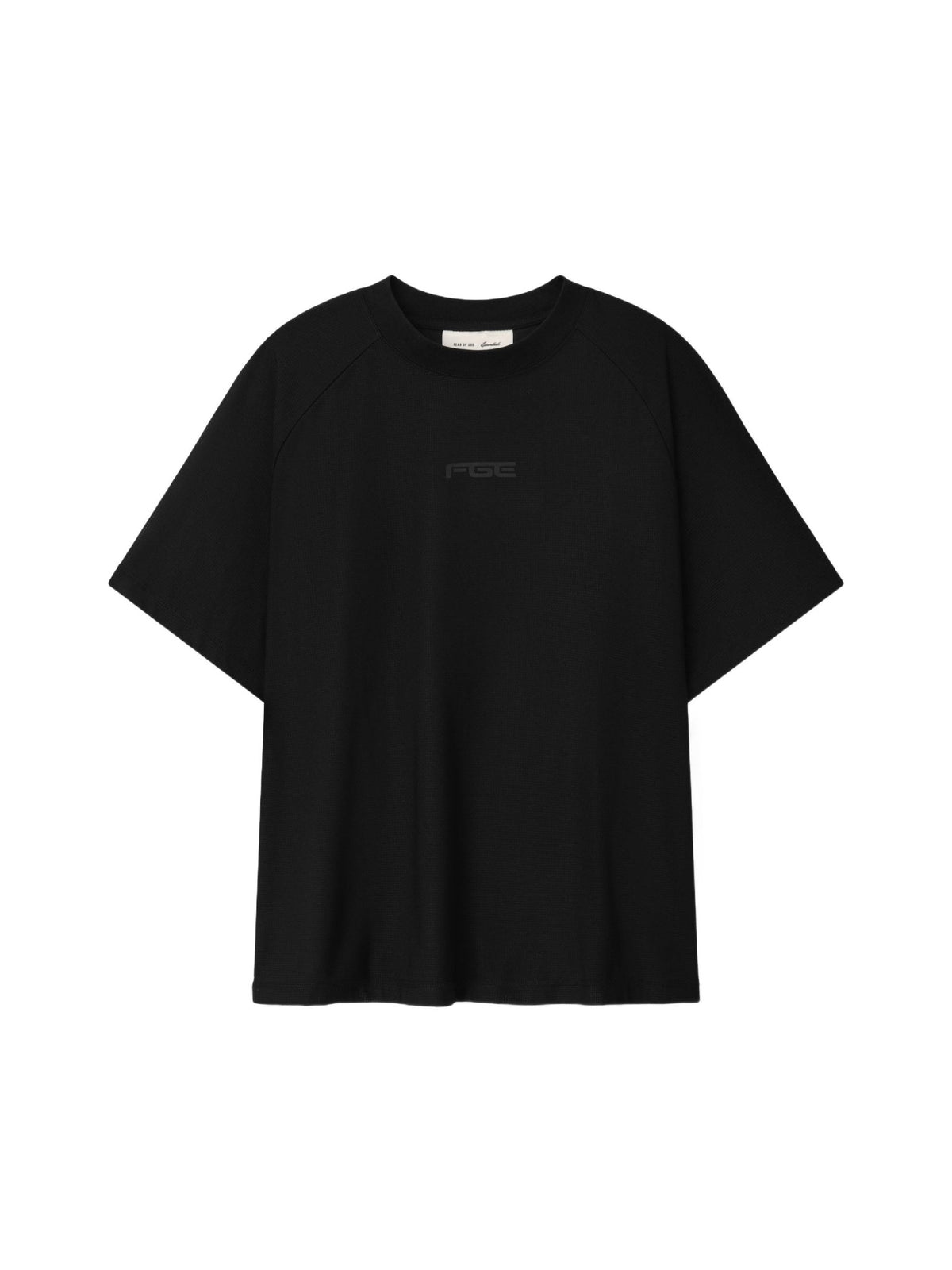 Fear of God Essentials Essential Raglan Tee Vintage Black - Im Your Wardrobe