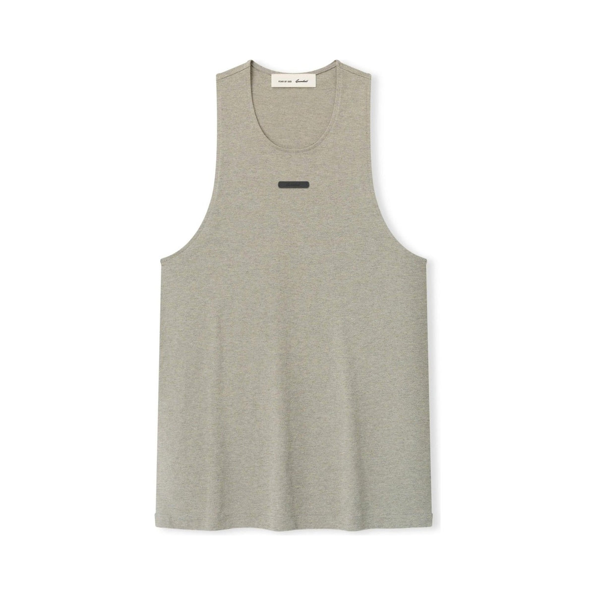 Fear of God Essentials Essential Tank Seal Heather - Im Your Wardrobe