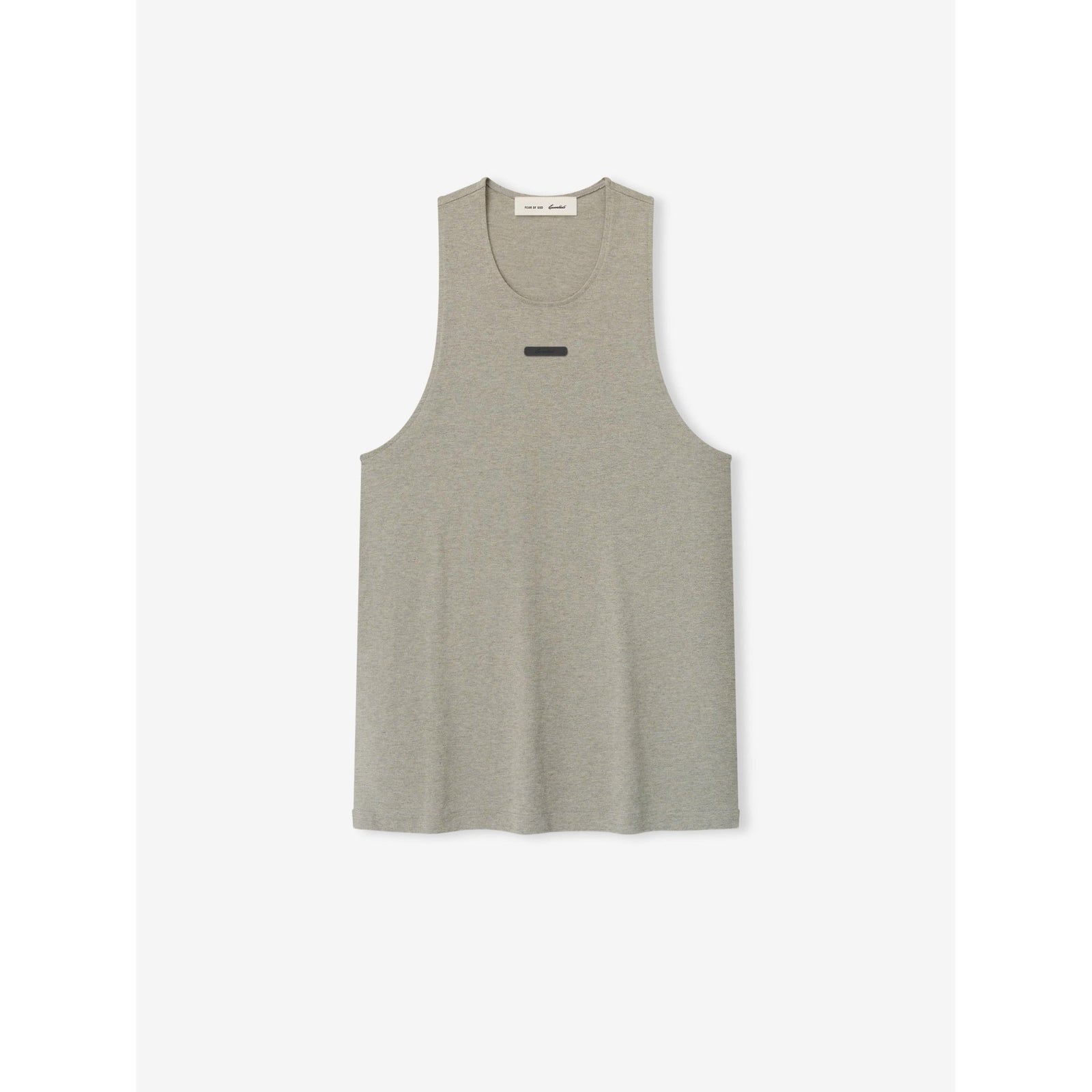 Fear of God Essentials Essential Tank Seal Heather - Im Your Wardrobe
