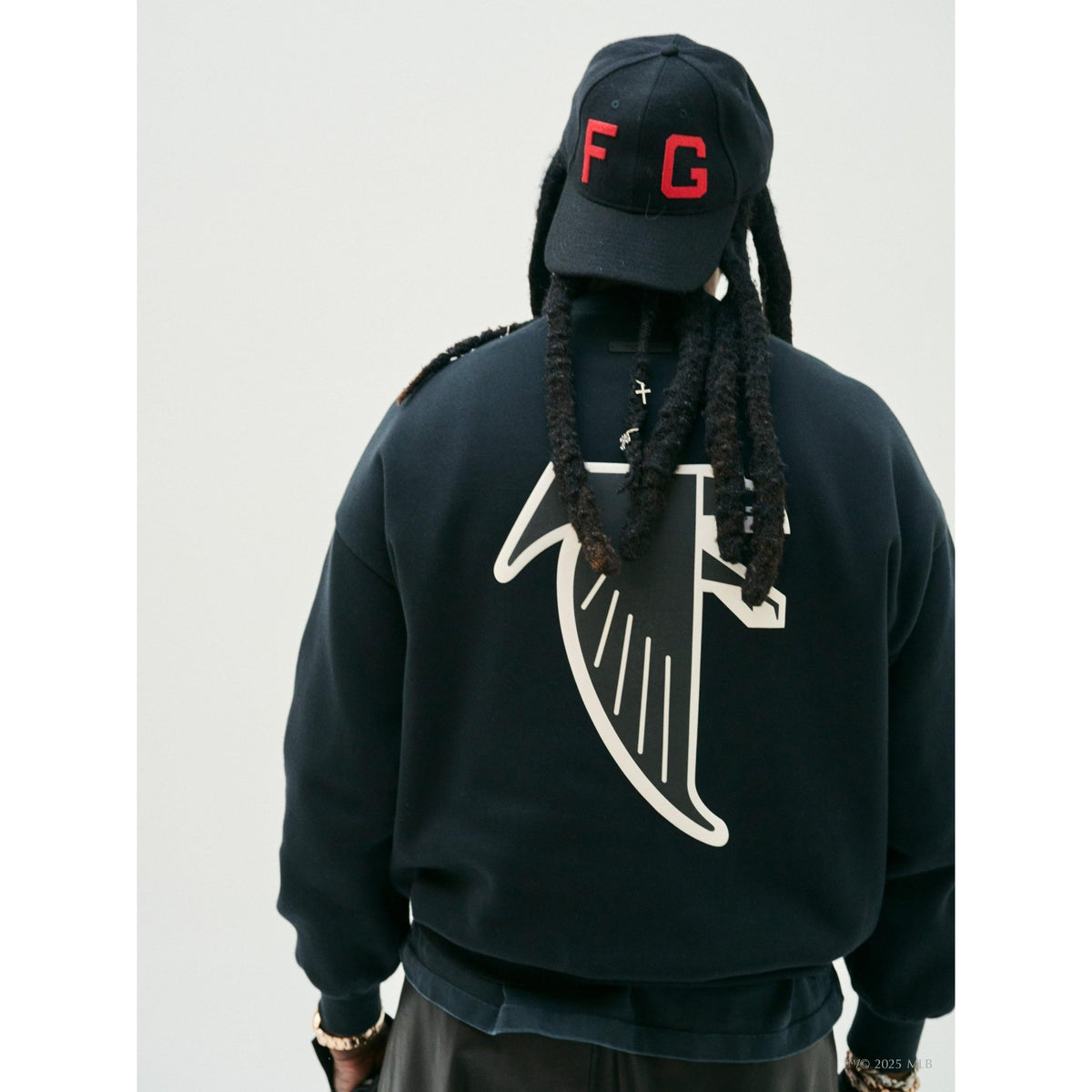 Fear of God Essentials Falcons Crewneck Black - Im Your Wardrobe